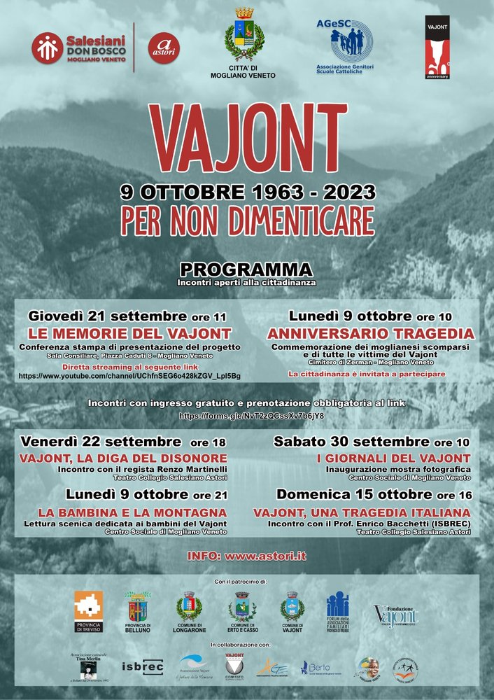 VAJONT, PER NON DIMENTICARE 