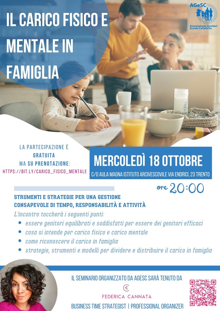 IL CARICO FISICO E MENTALE IN FAMIGLIA