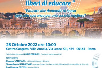 Consiglio Nazionale AGeSC - Roma 28/29 ottobre 2023