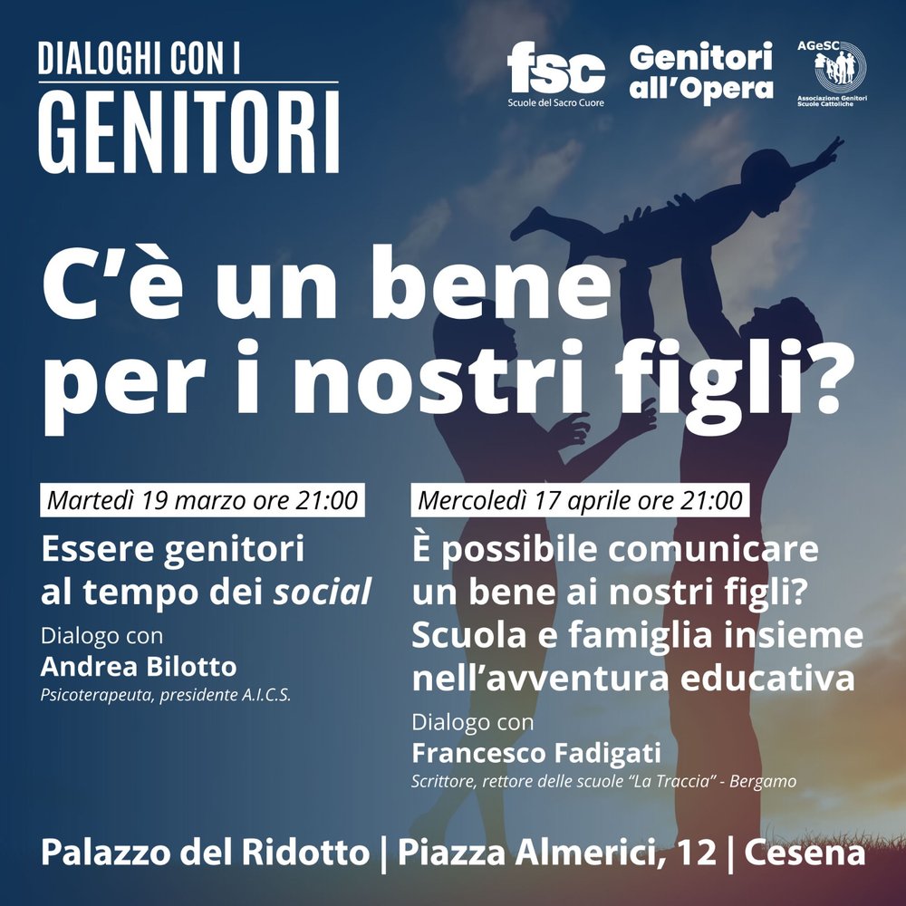 CE' UN BENE PER I NOSTRI FIGLI? DIALOGHI CON I GENITORI