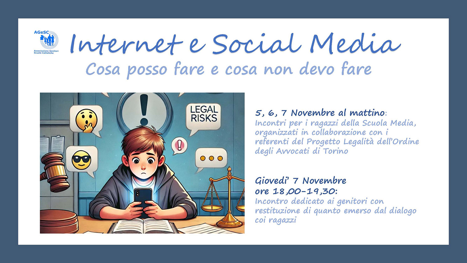 Internet e Social Media: cosa posso fare e cosa non devo fare