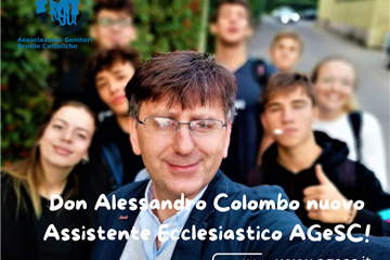 IL CONSIGLIO PERMANENTE DELLA CEI NOMINA DON ALESSANDRO COLOMBO ASSISTENTE ECCLESIASTICO DI AGESC