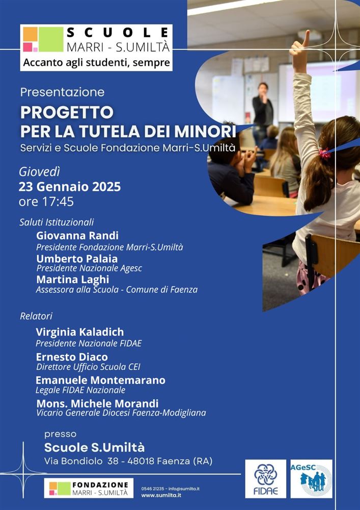 PROGETTO PER LA TUTELA DEI MINORI